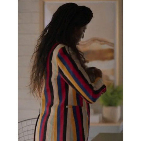 Shrinking Jessica Williams Multicolor Blazer