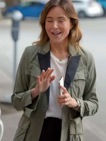 Liz Shrinking S02 Green Jacket