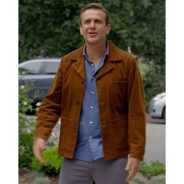 Shrinking S02 Jason Segel Brown Jacket