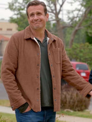 Jason Segel Shrinking S02 Brown Corduroy Jacket