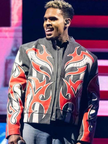 Tycoon Music Festival Chris Brown Jacket