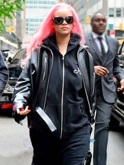 Rihanna NYC Met Gala 2024 Black Jacket