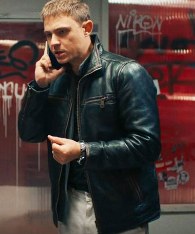 Sixty Minutes 2024 Paul Lehmann Black Leather Jacket