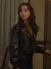 Cruise Ship Murde Skye Coyne Black Leather Jacket