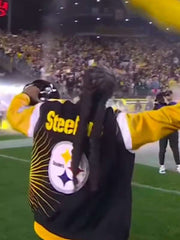 Snoop Dogg Steelers Varsity Jacket