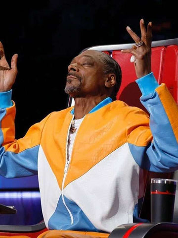The Voice S26 Snoop Dogg Track Leather Jacket