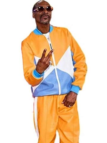 The Voice S26 Snoop Dogg Track Leather Jacket