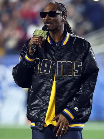 Snoop Dogg Rams Black Jacket