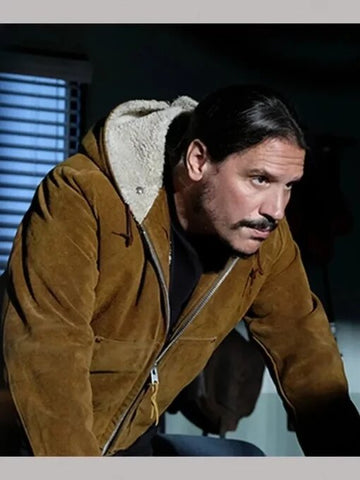 Snowfall S06 Sergio Peris-Mencheta Brown Jacket
