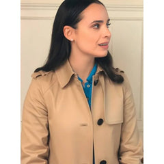 Sofia Carson My Oxford Year 2025 Brown Trench Coat