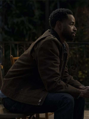 Jay Ellis Somebody I Used to Know Brown Jacket