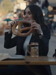 Alison Brie Somebody I Used to Know 2023 Wool Blazer