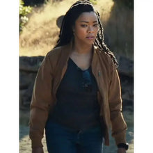 My Dead Friend Zoe Sonequa Martin-Green Brown Jacket