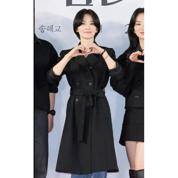 Song Hye-kyo Dark Nuns Trench Coat