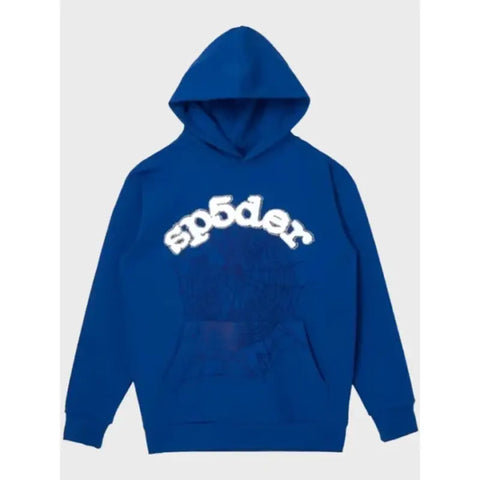 Sp5der Websuit Blue Hoodie