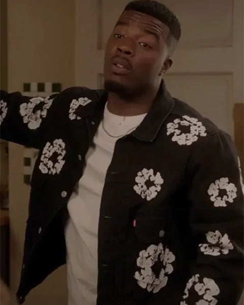Spencer James All American Black Floral Jacket