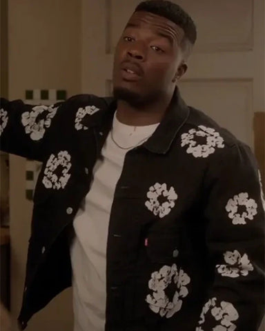 Spencer James All American Black Floral Jacket