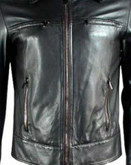 Topher Grace Spider-Man 3 Black Leather Jacket