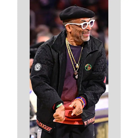 Spike Lee NBA All-Star Black Game Jacket