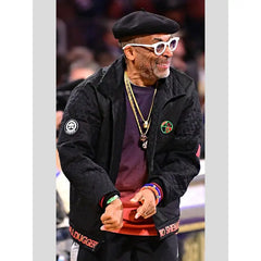 Spike Lee NBA All-Star Black Game Jacket