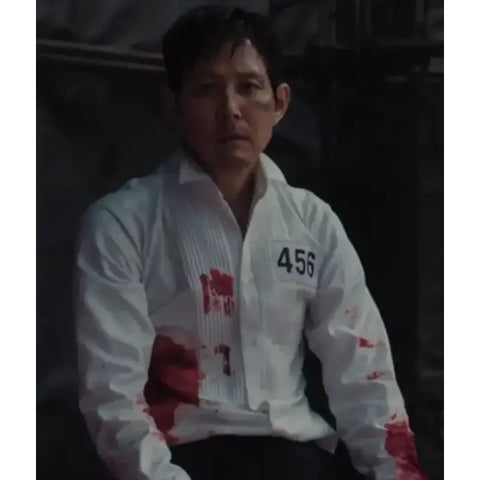 Squid Game S3 Lee Jung-Jae White Shirt