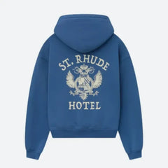 St. Rhude Seal Blue Pullover Hoodie