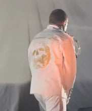 Yung Lean White Military Costume Jacket