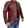 Star Lord Avengers Infinity War Leather Jacket