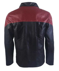Star Trek Picard Season 3 Riker Leather Jacket Starfleet Costume
