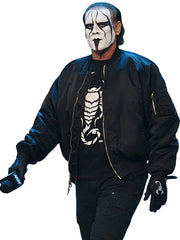 Sting Black Bomber Jacket
