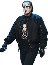 Sting Black Bomber Jacket