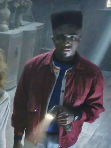 Stranger Things 4 Lucas Sinclair Red Jacket