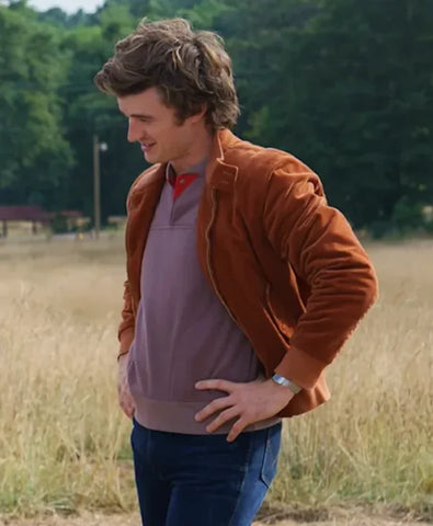 Stranger Things S05 Joe Keery Suede Jacket