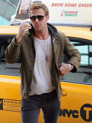 Street Style Ryan Gosling Jacket