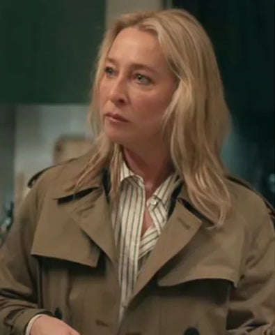 Strife S02 Asher Keddie Brown Coat