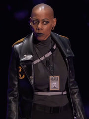 Suicide Squad Kill The Justice League Debra Wilson Leather Jacket