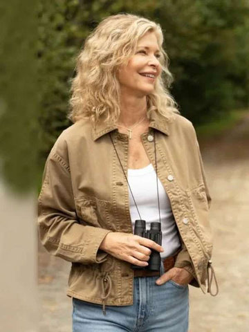 Kate Vernon Sullivans Crossing S03 Brown Jacket