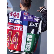 Kristin Juszczyk 49ers Super Bowl LVIII Leather Jacket