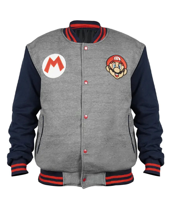 Super Mario Varsity Jacket