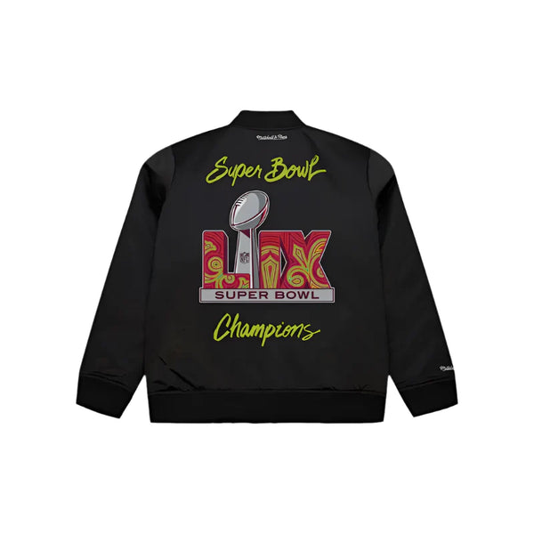 Super Bowl LIX Mitchell & Ness Philadelphia Eagles Champions Jacket