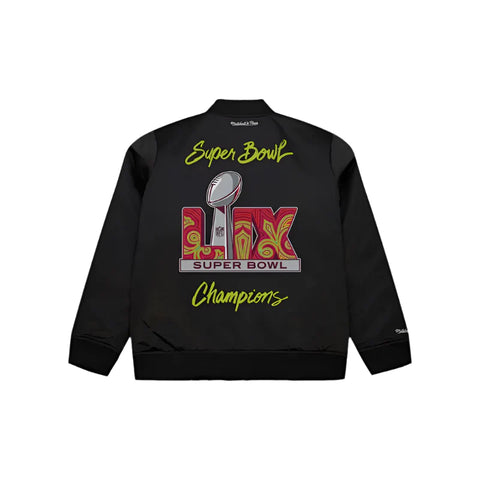 Super Bowl LIX Mitchell & Ness Philadelphia Eagles Champions Jacket
