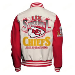 Super Bowl LIX Chiefs Varsity Jacket – Ultimate Fan Gear