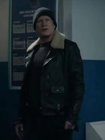 Dylan Walsh Superman and Lois Leather Jacket