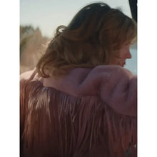 Penny Jo Poplin Americana Pink Fringe Jacket