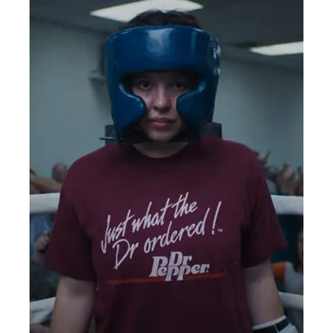 Sydney Sweeney Christy Martin Maroon T-Shirt