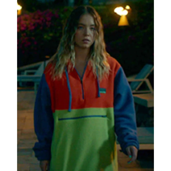 Sydney Sweeney The White Lotus S03 Color-Block Hoodie