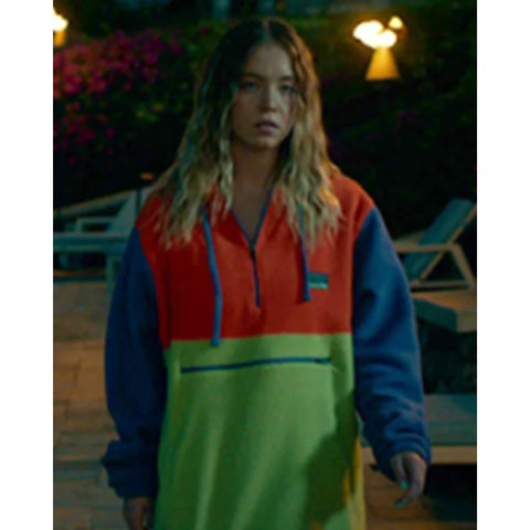 Sydney Sweeney The White Lotus S03 Color-Block Hoodie