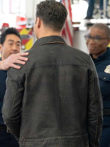 Eddie Diaz 9-1-1 S08 Leather Jacket