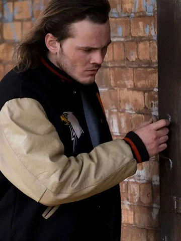 Billy Poe American Rust Varsity Jacket