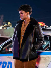 FBI S06 Tiffany Wallace Black Leather Jacket